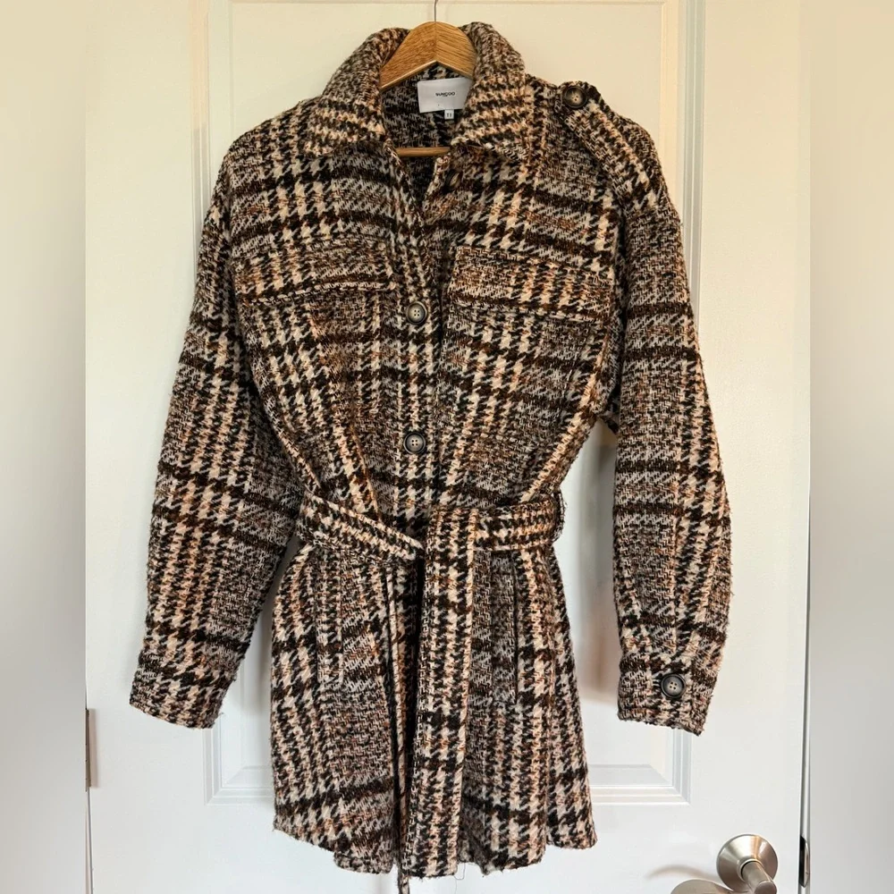 SUNCOO Plaid Jacket - Picture 2 of 8